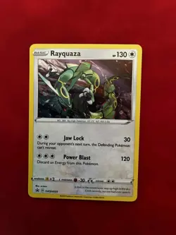 Rayquaza - SWSH029 - Pokemon Sword & Shield Promo Ultra Rare Holo Card NM - Image 1