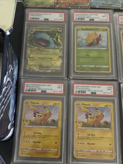 Pokemon Card Lot. PSA. Pikachu. 1st Edition. Eevee Promo. Bonus Sealed Packs - Image 2