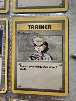 Pokemon Trainer Card Lot (60)-Vintage WotC-2x Professor Oak, Dual Ball Rev Holo - Image 5