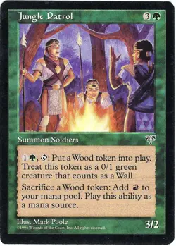 (3X) Jungle Patrol Mirage Rare - MTG Magic the Gathering Card - Image 4