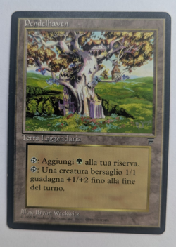 Magic Mtg Italian Legends Pendelhaven lightly played - Image 1