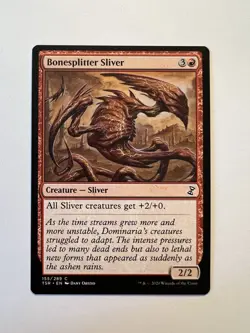 Bonesplitter Sliver - MTG Time Spiral Remastered - NM - Image 1