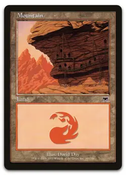 Mountain (345) #345 (NM) Onslaught ONS Magic MTG - Image 1