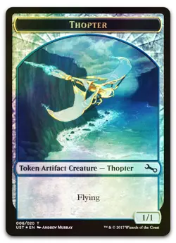 Thopter Token #6 (Foil) (NM) Unstable UST Magic MTG - Image 1