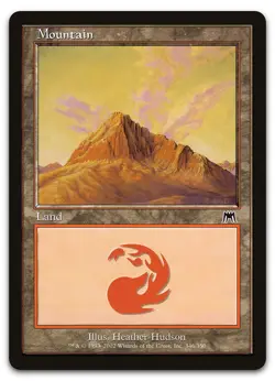 Mountain (346) #346 (NM) Onslaught ONS Magic MTG - Image 1