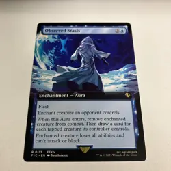 MTG Observed Stasis (Extended Art ) English - Image 1