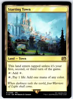 Starting Town - FINAL FANTASY MTG Magic the Gathering - Image 1
