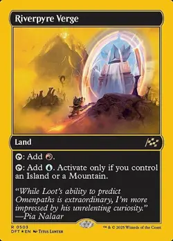 Riverpyre Verge (First-Place Foil) Aetherdrift - Magic MTG - NM - Image 1