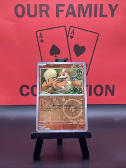 Growlithe 030/198 Scarlet & Violet Base Set Reverse Holo Pokemon TCG 2023 VLP - Image 1