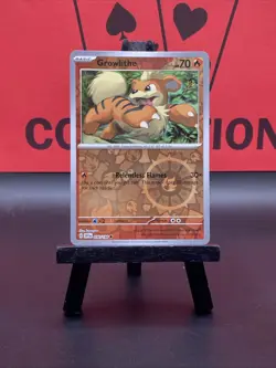 Growlithe 030/198 Scarlet & Violet Base Set Reverse Holo Pokemon TCG 2023 VLP - Image 2