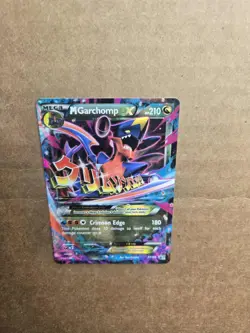 M Garchomp EX - XY168 - XY Black Star Promo Pokemon NM-MINT - Image 3