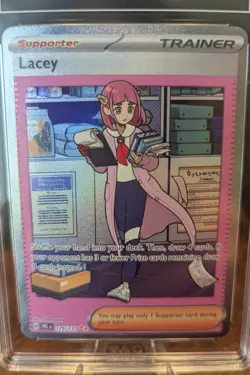 Pokemon Lacey 175/131 TAG 9 NM MT Special Illustration Rare Prismatic Evolutions - Image 2