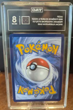 Pokemon Lacey 175/131 TAG 9 NM MT Special Illustration Rare Prismatic Evolutions - Image 4