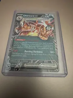 Charizard ex 196 Sv: Scarlet & Violet Promo Cards Holo Pokemon TCG NM - Image 3