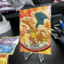 1999 Topps Pokemon TV Animation Edition Charizard #06 Non-Holo - Image 3