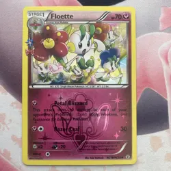 Pokemon TCG Floette RC18/RC32 Generations Set Radiant Collection Holo Uncommon - Image 1