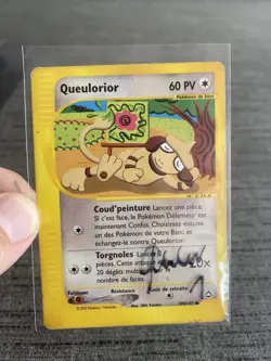 Carte Pokemon Queulorior 109/147 Aquapolis Wizard Francais Occasion - Image 5