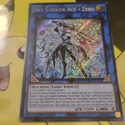 Yugioh Sky Striker Ace = Zero DUAD-EN049 Secret -Rare -1st Edition NM - Image 1