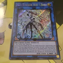 Yugioh Sky Striker Ace = Zero DUAD-EN049 Secret -Rare -1st Edition NM - Image 3