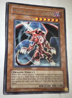 YuGiOh White-Horned Dragon MDP2-EN006 Limited Edition Rare NM - Image 2