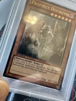 2012 PSA 10 YuGiOh Prophecy Destroyer 1st Edition Ultimate Rare - Image 4