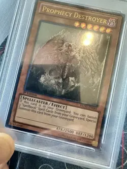 2012 PSA 10 YuGiOh Prophecy Destroyer 1st Edition Ultimate Rare - Image 5