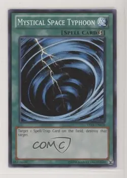 Mystical Space Typhoon Unlimited YuGiOh Starter Deck: Yugi Reloaded #YSYR-EN028 - Image 1