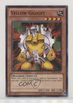 Yellow Gadget Unlimited YuGiOh Starter Deck: Yugi Reloaded #YSYR-EN021 - Image 1