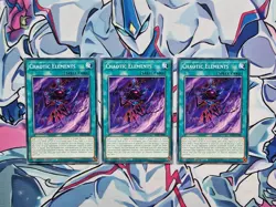 Chaotic Elements 1st Edition Common ALIN Yugioh Card PLAYSET - Image 1