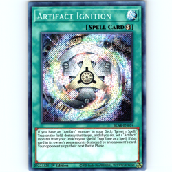 Yugioh Artifact Ignition BLAR-EN074 1st Edition Secret Rare Holo - NM 💎 - Image 1