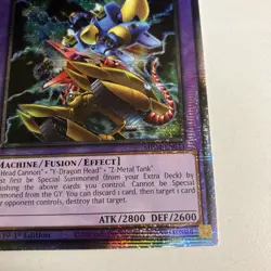 Yugioh XYZ-Dragon Cannon MP24-EN011 QC Secret Rare 1st Edition NM - Image 4