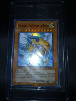 Yugioh Worlds Promo Super Rare Chimaera, The Master Of Beasts Sealed Mint Wcps - Image 1