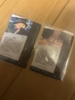 [SC] mc120 One Piece Initial Ace Sabo Wafer Card - Image 2