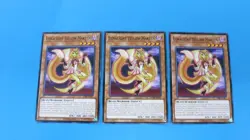 3x LUNALIGHT YELLOW MARTEN UNLIMITED OP28-EN017 COMMON YUGIOH PACK FRESH - Image 1