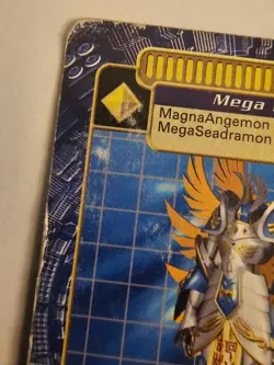 Digimon Digi Battle Series 3 Seraphimon Card BO-150 Gold Text Bandai 2000 - Image 4