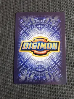 Digimon Digi Battle Series 3 Seraphimon Card BO-150 Gold Text Bandai 2000 - Image 2