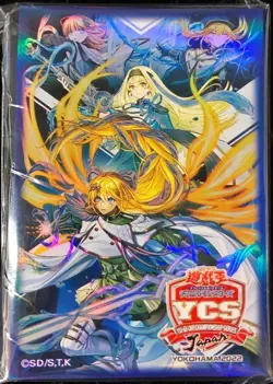 Yu-Gi-Oh! ExoSister Duel Set Playmat Sleeve Card YCSJ YOKOHAMA 2022 - Image 3