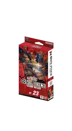 One Piece Card Game ST-23 Starter Deck Red Shanks EN Neu OVP - Image 1
