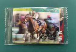 [SC] mc120 Thoroughbred Horse Collection Twin Wafers 2R Gold Foil Sign Card 4 - Image 4