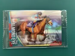 [SC] mc120 Thoroughbred Horse Collection Twin Wafers 2R Gold Foil Sign Card 4 - Image 5