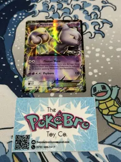 Pokemon TCG Mewtwo EX XY Promos XY183 Black Star Promo Holo Card - Image 1
