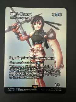 Yuffie Kisaragi Foil Card #060 Magic the Gathering Final Fantasy - Image 1
