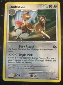 Dodrio 46/123 Pokemon Card LP Mysterious Treasures - Image 1