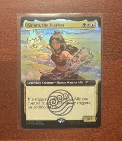Katara The Fearless: Magic The Gathering Legendary Creature Warrior Promo Card 3 - Image 3