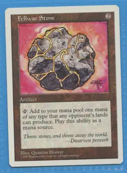 MTG: 5th Edition: Fellwar Stone - Image 1