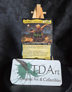 THE MASTER, TRANSCENDENT ~ NM ~ MTG Magic- 0419 PIP Fallout EXTENDED Art - Image 1