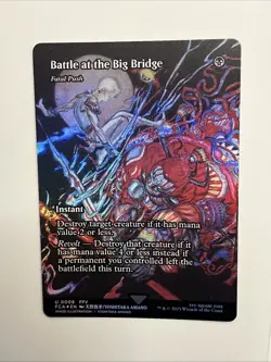 MTG Final Fantasy Battle at the Big Bridge #9 *FOIL* Through The Ages Showcase - Image 1