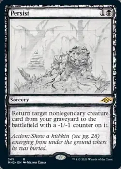 Persist (Showcase) - Near Mint MTG Modern Horizons 2 - Image 1