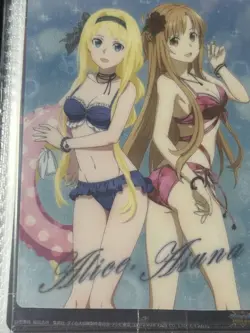 [SC] mc120 Sao Sword Art Online Swimsuit Card Wafers - Image 2