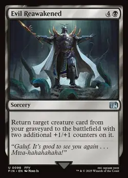 Evil Reawakened Final Fantasy Uncommon MTG Pack Fresh - Image 1